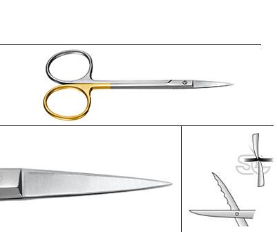 IRIS SCISSORS - STRAIGHT