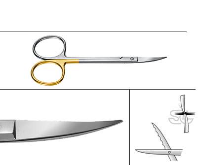 IRIS SCISSORS - CURVED