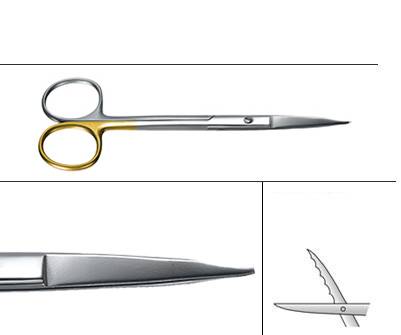 GOLDMAN-FOX SCISSORS - STRAIGHT